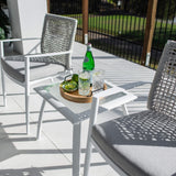 Vienna Rope Shelby - 3pce - Outdoor Bistro Set