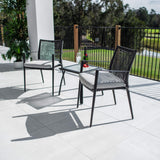 Vienna Rope Shelby - 3pce - Outdoor Bistro Set