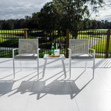 Vienna Rope Shelby - 3pce - Outdoor Bistro Set