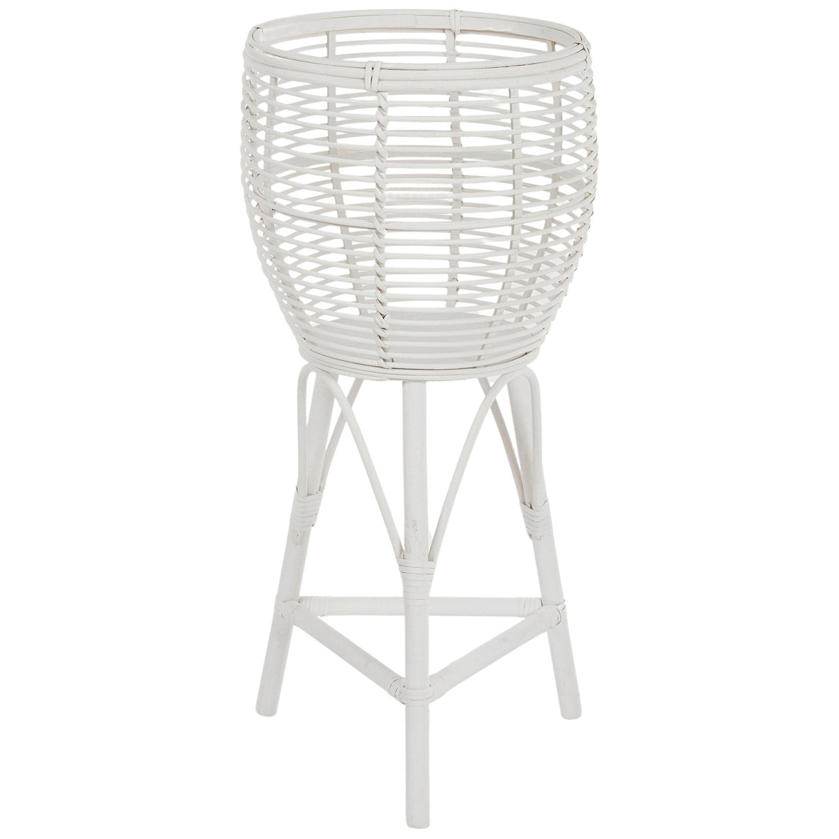 Amiri Rattan Planter Stand - Large