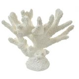 Anenome Coral Resin Sculpture White