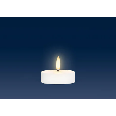 UYUNI Lighting Nordic White Maxi Tealight 6.1 x 2.2cm