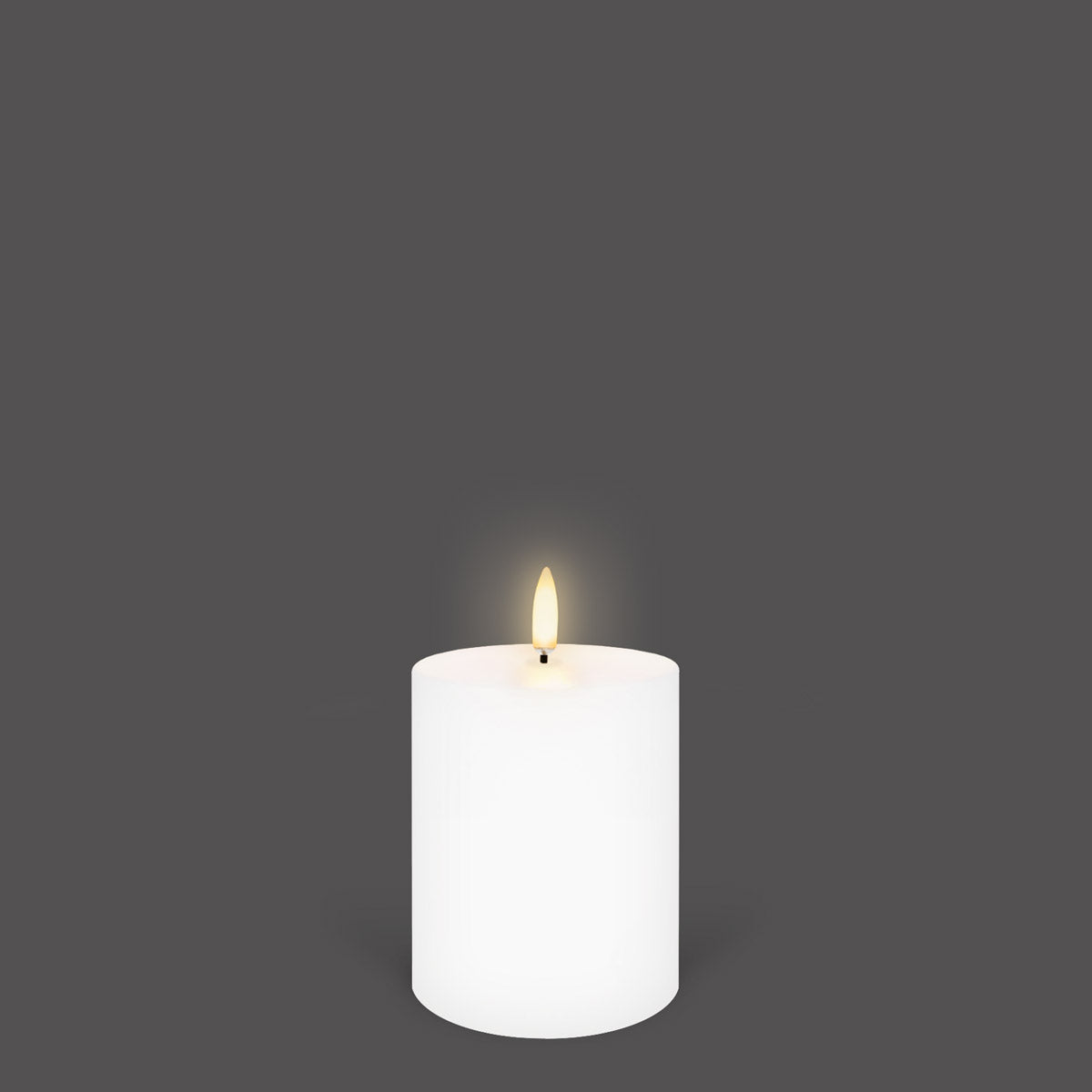 UYUNI Lighting Nordic White Pillar Candle 10.1 x 7.8cm