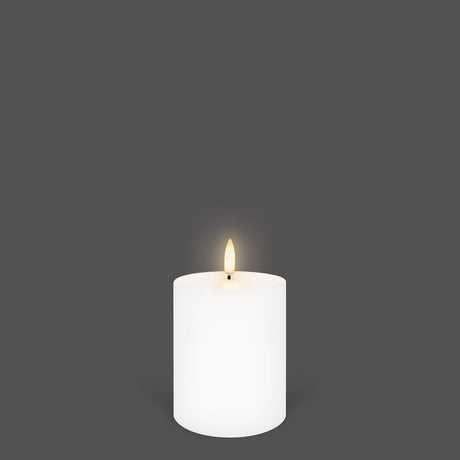 UYUNI Lighting Nordic White Pillar Candle 10.1 x 7.8cm