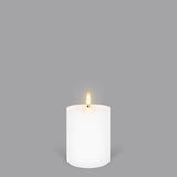 UYUNI Lighting Nordic White Pillar Candle 10.1 x 7.8cm