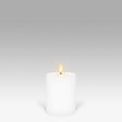 UYUNI Lighting Nordic White Pillar Candle 10.1 x 7.8cm