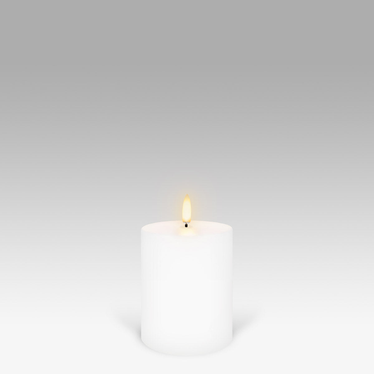 UYUNI Lighting Nordic White Pillar Candle 10.1 x 7.8cm