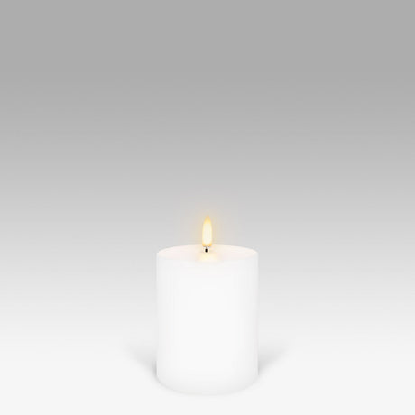 UYUNI Lighting Nordic White Pillar Candle 10.1 x 7.8cm