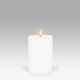 UYUNI Lighting Nordic White Pillar Candle 15.2 x 10.1cm