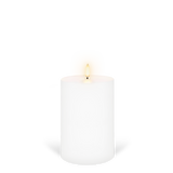 UYUNI Lighting Nordic White Pillar Candle 15.2 x 10.1cm
