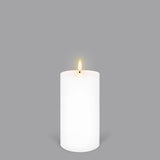 UYUNI Lighting Nordic White Pillar Candle 15.2 x 7.8cm