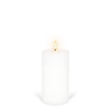 UYUNI Lighting Nordic White Pillar Candle 15.2 x 7.8cm