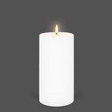 UYUNI Lighting Nordic White Pillar Candle 20.3 x 10.1cm