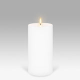 UYUNI Lighting Nordic White Pillar Candle 20.3 x 10.1cm