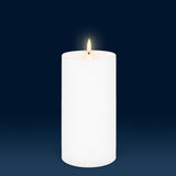 UYUNI Lighting Nordic White Pillar Candle 20.3 x 10.1cm