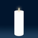 UYUNI Lighting Nordic White Pillar Candle 20.3 x 7.8cm