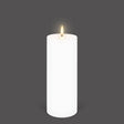 UYUNI Lighting Nordic White Pillar Candle 20.3 x 7.8cm