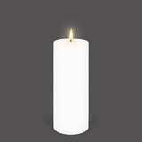 UYUNI Lighting Nordic White Pillar Candle 20.3 x 7.8cm