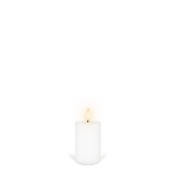 UYUNI Lighting Nordic White Pillar Candle 7.5 x 5.0cm