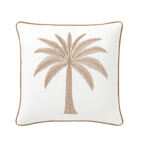 Azure Palm Sand - Indoor Cushion