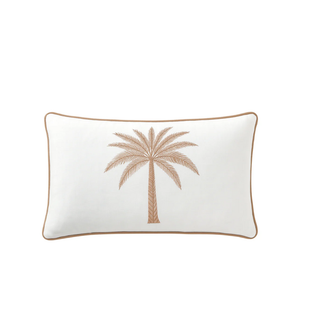 Azure Palm Sand - Indoor Cushion