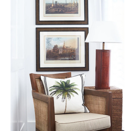 Bahama Palm - Indoor Cushion (50 x 50)
