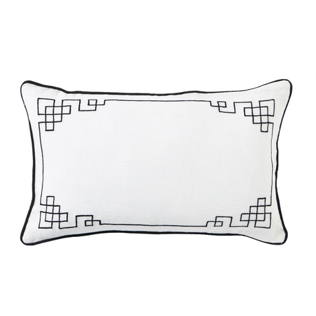 Linen Bedford Blanc - Indoor Cushion (30 x 50)