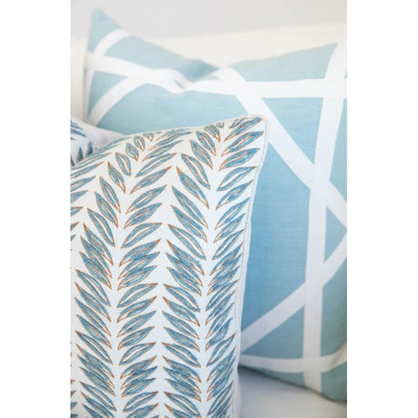 Linen Newport Sky Blue - Indoor Cushion (55 x 55)