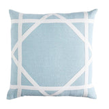 Linen Newport Sky Blue - Indoor Cushion (55 x 55)