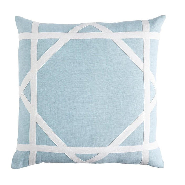 Linen Newport Sky Blue - Indoor Cushion (55 x 55)