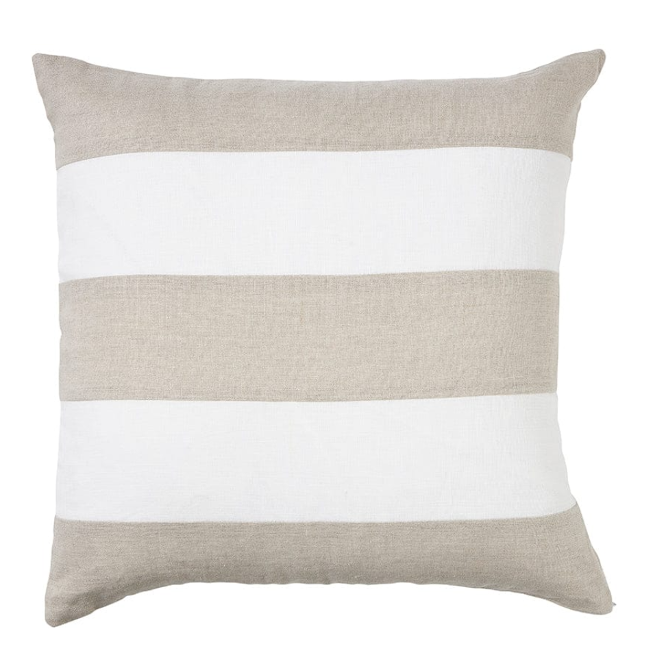 Linen Stripe Sand - Indoor Cushion