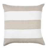 Linen Stripe Sand - Indoor Cushion