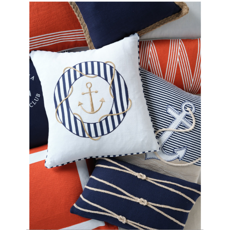 Montauk Anchor - Indoor Cushion (50 x 50)