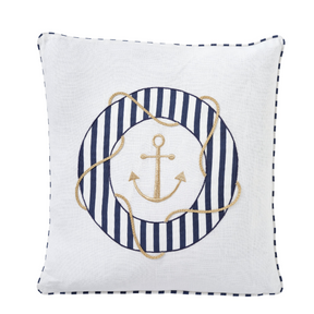 Montauk Anchor - Indoor Cushion (50 x 50)