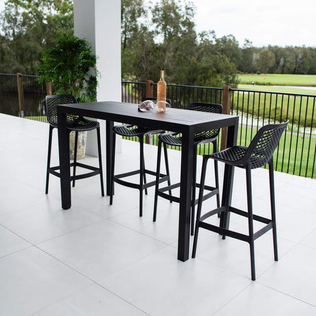 Air 75 Aria - 5pce (150x65) - Outdoor Bar Set