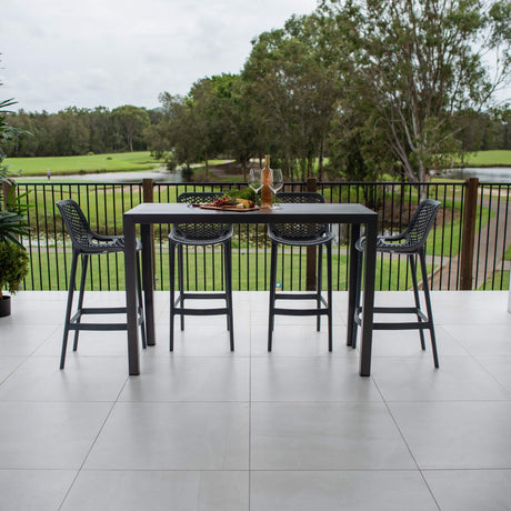 Air 75 Aria - 5pce (150x65) - Outdoor Bar Set