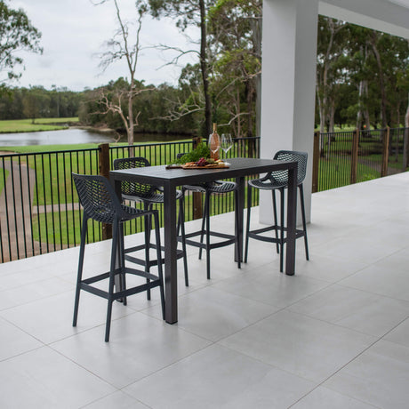 Air 75 Aria - 5pce (150x65) - Outdoor Bar Set