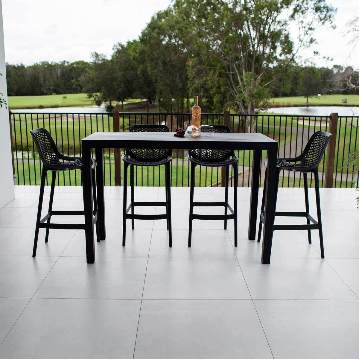Air 75 Aria - 5pce (150x65) - Outdoor Bar Set