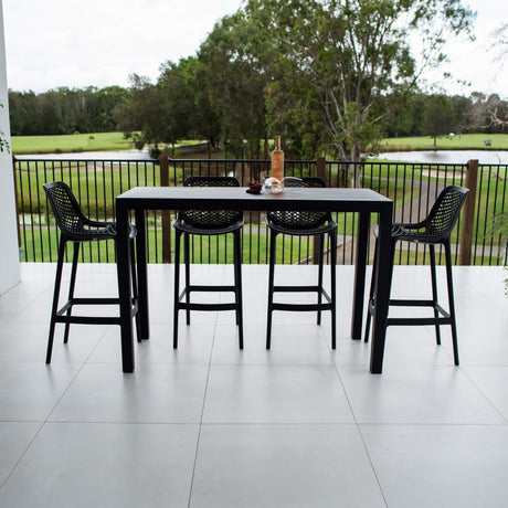 Air 75 Aria - 5pce (150x65) - Outdoor Bar Set