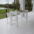 Air 75 Aria - 5pce (150x65) - Outdoor Bar Set
