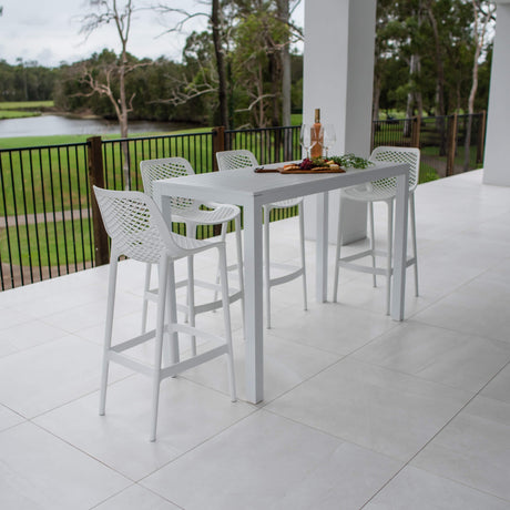 Air 75 Aria - 5pce (150x65) - Outdoor Bar Set