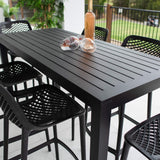 Air 75 Aria - 7pce (150x65) - Outdoor Bar Set