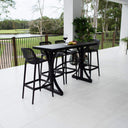 Air 75 Bergen - 5pce (150x65) - Outdoor Bar Set