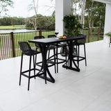 Air 75 Bergen - 5pce (150x65) - Outdoor Bar Set