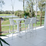 Air 75 Bergen - 5pce (150x65) - Outdoor Bar Set