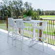 Air 75 Bergen - 5pce (150x65) - Outdoor Bar Set