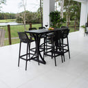 Air 75 Bergen - 7pce (150x65) - Outdoor Bar Set