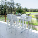 Air 75 Bergen - 7pce (150x65) - Outdoor Bar Set