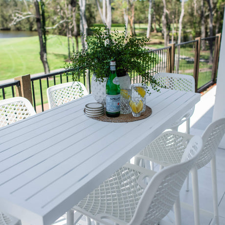 Air 75 Bergen - 7pce (150x65) - Outdoor Bar Set