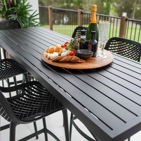Air 75 Bergen - 7pce (200x65) - Outdoor Bar Set